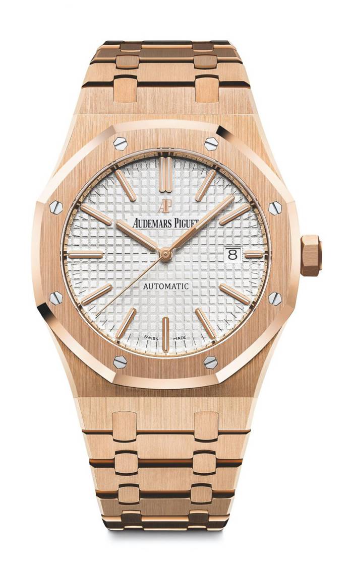 Replica Audemars Piguet Royal Oak Selfwinding Argento 15400OR.OO.1220OR.02