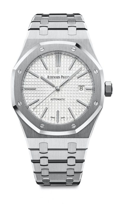 Replica Audemars Piguet Royal Oak Selfwinding Argento 15400ST.OO.1220ST.02