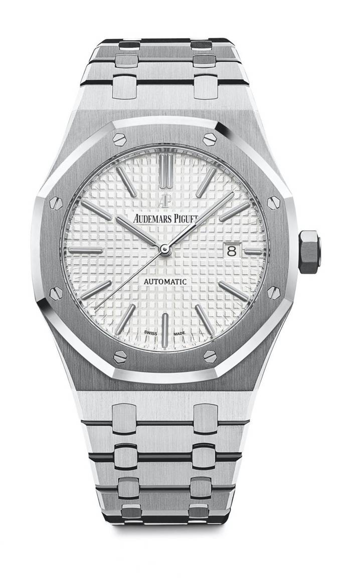 Replica Audemars Piguet Royal Oak Selfwinding Argento 15400ST.OO.1220ST.02