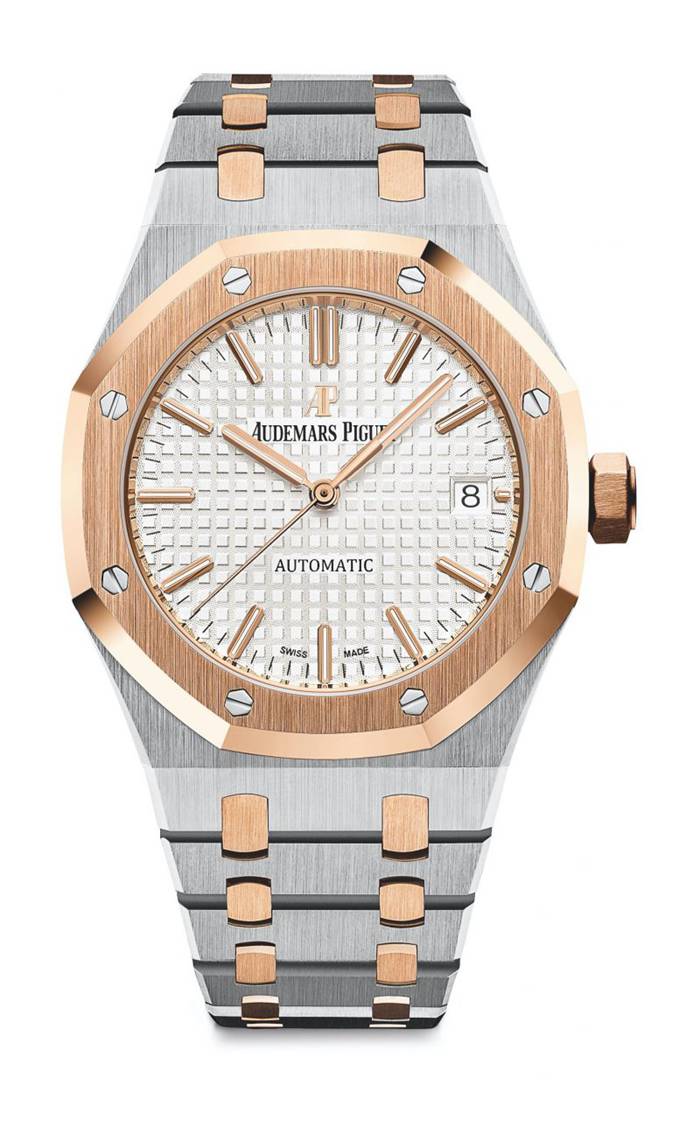 Replica Audemars Piguet Royal Oak Selfwinding Argento 15450SR.OO.1256SR.01