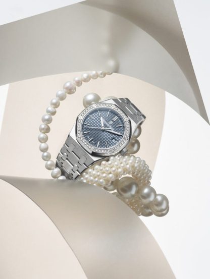 Replica Audemars Piguet Royal Oak Selfwinding Argento 77351ST.ZZ.1261ST.01 - immagine 6