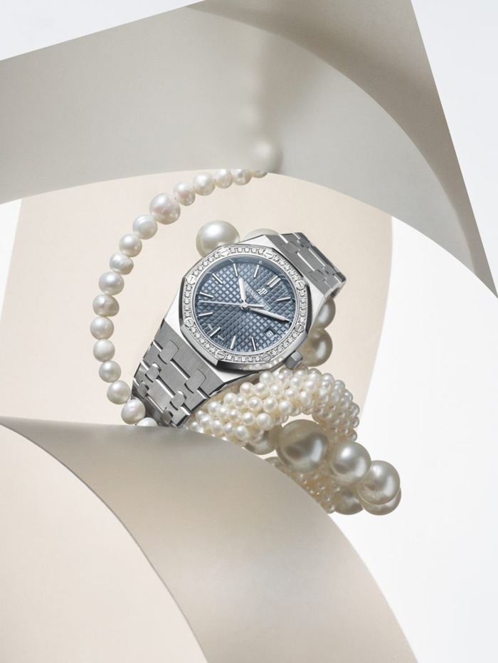 Replica Audemars Piguet Royal Oak Selfwinding Argento 77351ST.ZZ.1261ST.01 - immagine 6