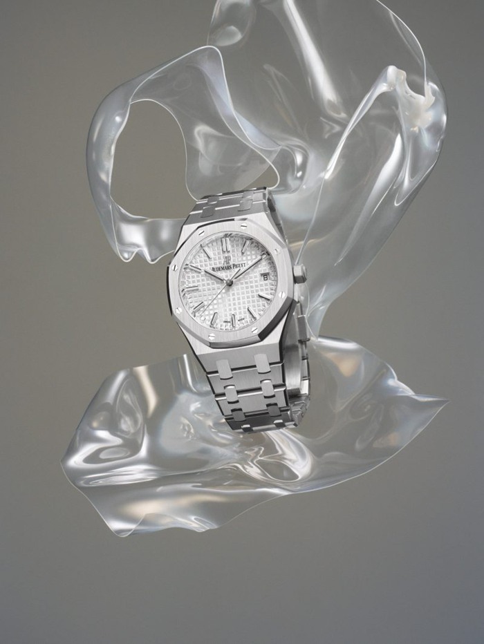 Replica Audemars Piguet Royal Oak Selfwinding Silver 77350ST.OO.1261ST.01 - immagine 7