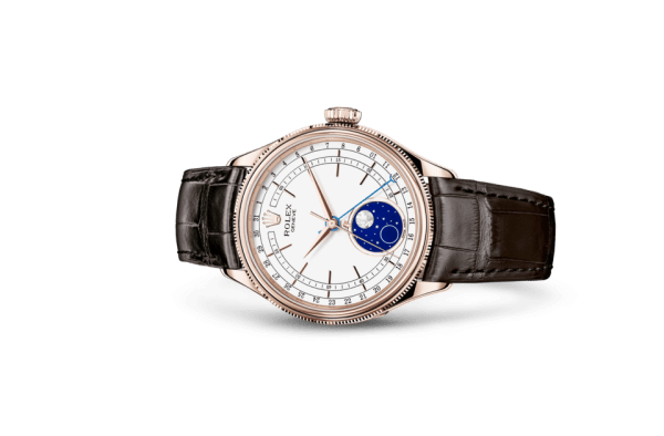 Replica Rolex Cellini Moonphase 39 mm 18 kt oro Everose finitura lucida 50535 - immagine 2