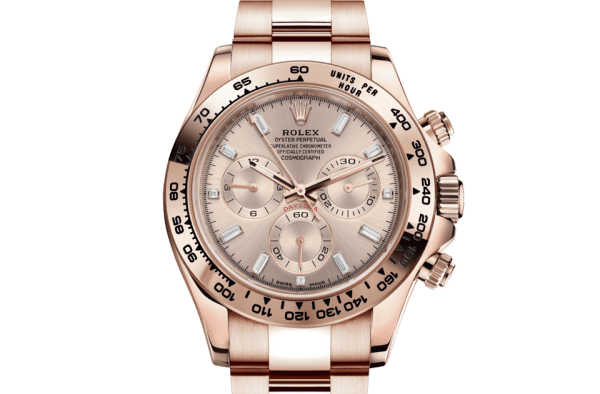 Replica Rolex Cosmograph Daytona Oyster 40 mm Oro Everose 116505