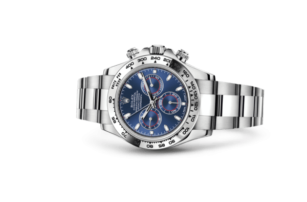 Replica Rolex Cosmograph Daytona Oyster 40 mm oro bianco 116509 - immagine 2