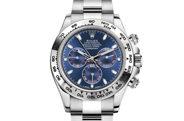 Replica Rolex Cosmograph Daytona Oyster 40 mm oro bianco 116509