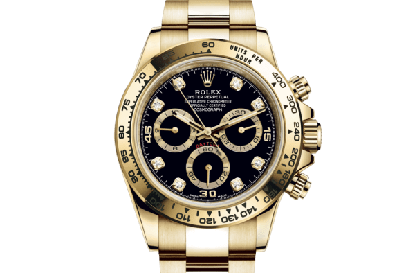 Replica Rolex Cosmograph Daytona Oyster 40 mm oro giallo 116508