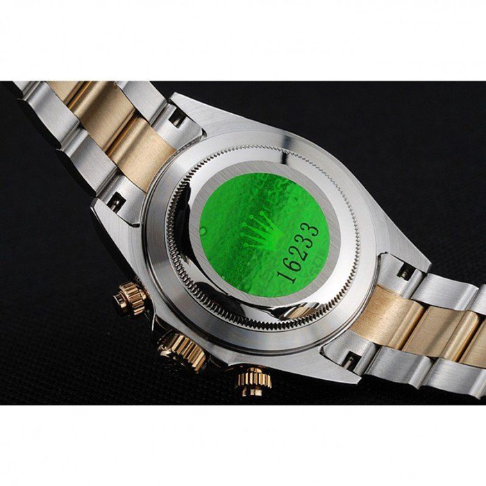 Replica Rolex Cosmograph Daytona Quadrante Blu Bicolore Bracciale Acciaio 1454246 - immagine 8