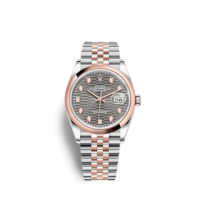 Replica Rolex Datejust 126201 36mm Ardesia Jubilee