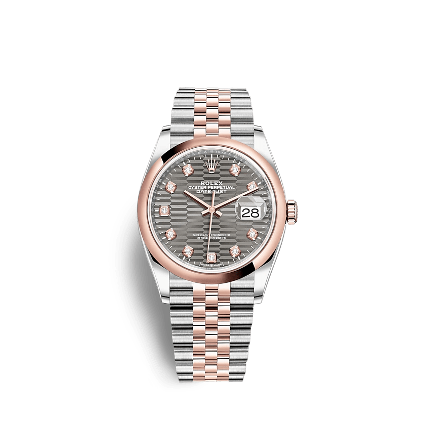 Replica Rolex Datejust 126201 36mm Ardesia Jubilee