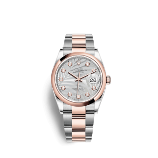 Replica Rolex Datejust 126201 36mm Argento Oyster