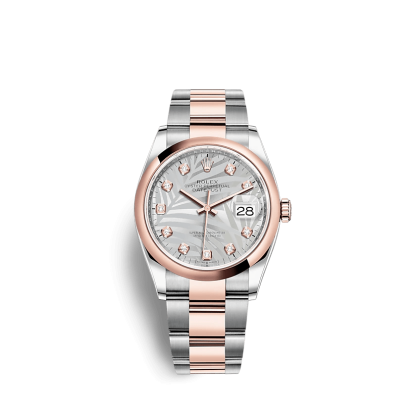Replica Rolex Datejust 126201 36mm Argento Oyster