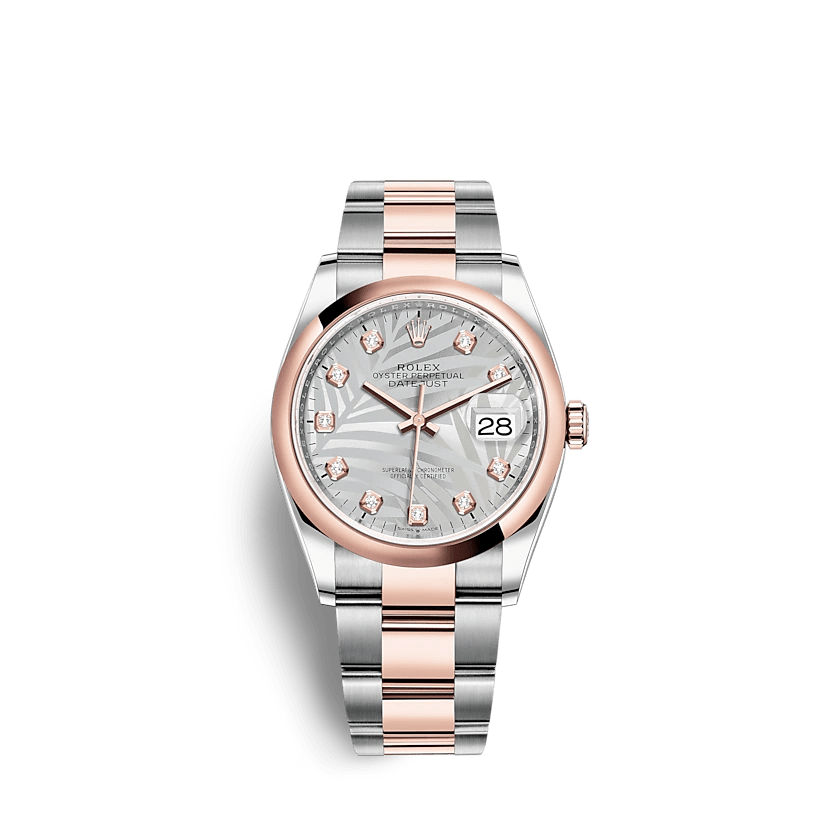 Replica Rolex Datejust 126201 36mm Argento Oyster