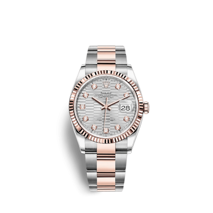 Replica Rolex Datejust 126231 36mm Argento