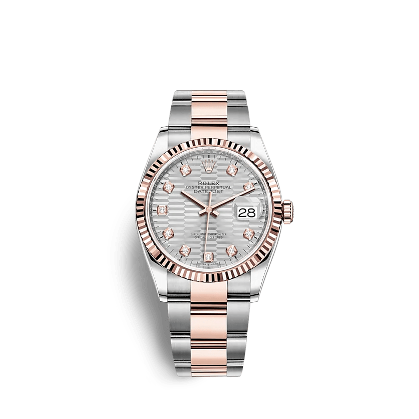 Replica Rolex Datejust 126231 36mm Argento