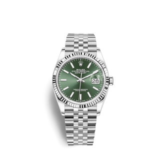 Replica Rolex Datejust 126234 36mm Verde menta