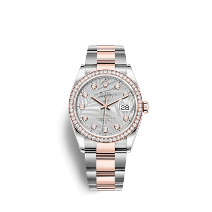 Replica Rolex Datejust 126281RBR 36mm Argento