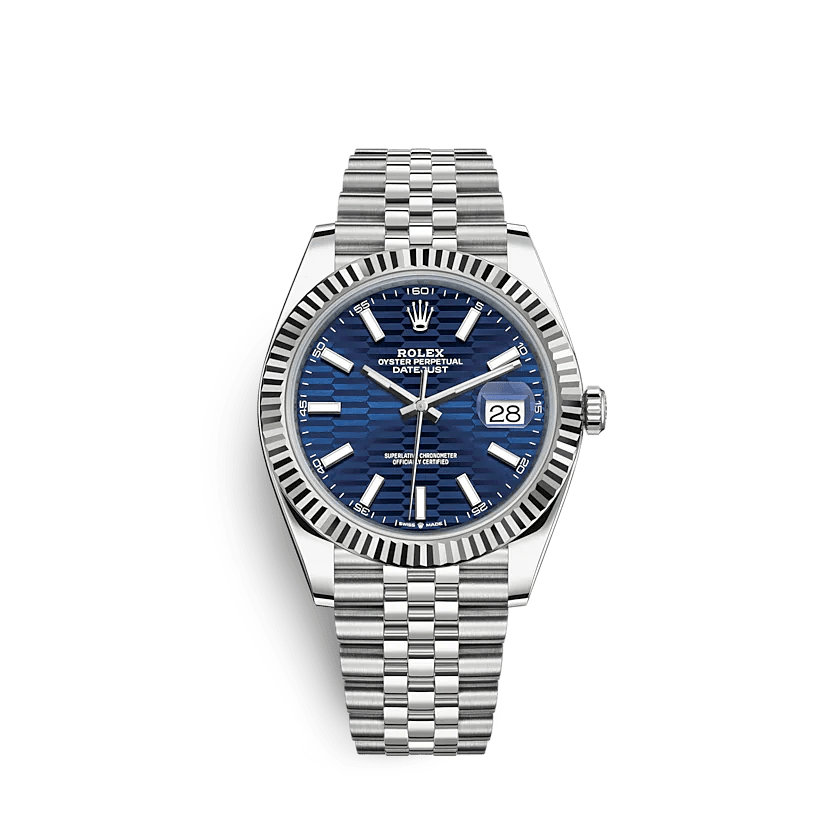 Replica Rolex Datejust 126334 41mm Blu brillante