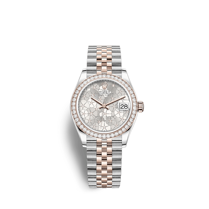 Replica Rolex Datejust 278381RBR 31mm Argento