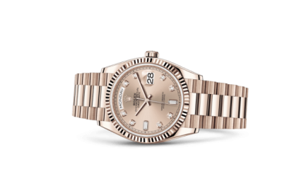 Replica Rolex Day-Date 36 Oyster 36 mm Oro Everose 128235 - immagine 2