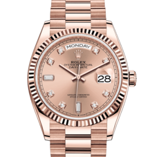Replica Rolex Day-Date 36 Oyster 36 mm Oro Everose 128235