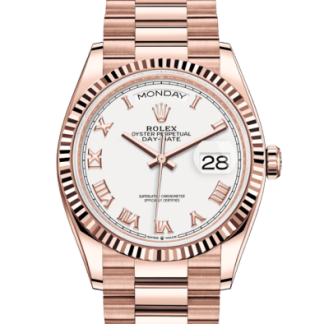 Replica Rolex Day-Date 36 Oyster 36 mm Oro Everose 128235