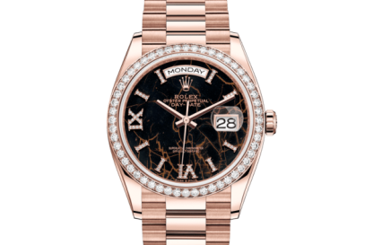 Replica Rolex Day-Date 36 Oyster 36 mm Oro rosa e diamanti 128345RBR