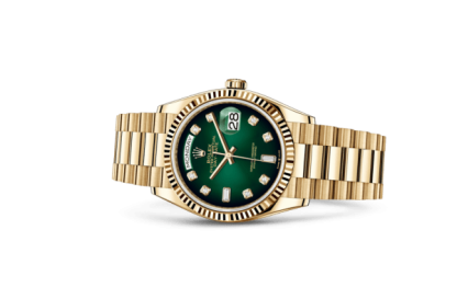 Replica Rolex Day-Date 36 Oyster 36 mm oro giallo 128238 - immagine 2