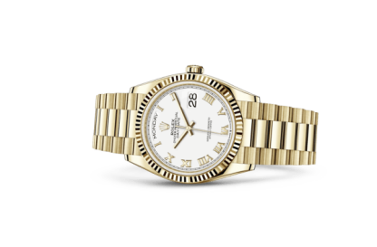 Replica Rolex Day-Date 36 Oyster 36 mm oro giallo 128238 - immagine 2