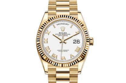 Replica Rolex Day-Date 36 Oyster 36 mm oro giallo 128238