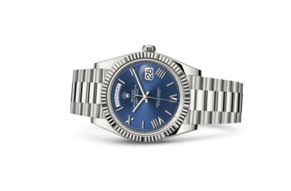 Replica Rolex Day-Date 40 Oyster 40 mm oro bianco 228239 - immagine 2