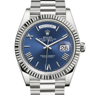Replica Rolex Day-Date 40 Oyster 40 mm oro bianco 228239