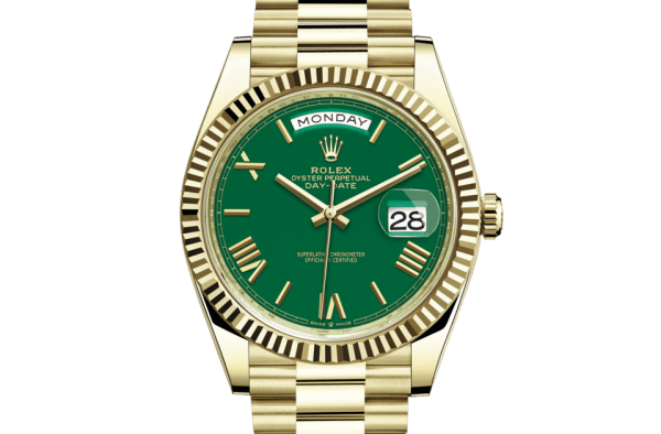 Replica Rolex Day-Date 40 Oyster 40 mm oro giallo 228238