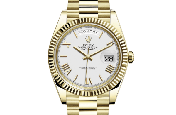 Replica Rolex Day-Date 40 Oyster 40 mm oro giallo 228238