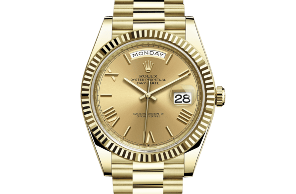 Replica Rolex Day-Date 40 Oyster 40 mm oro giallo 228238