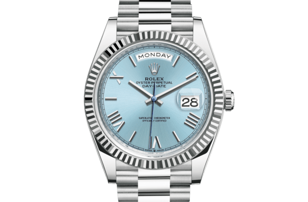 Replica Rolex Day-Date 40 Oyster 40 mm platino 228236