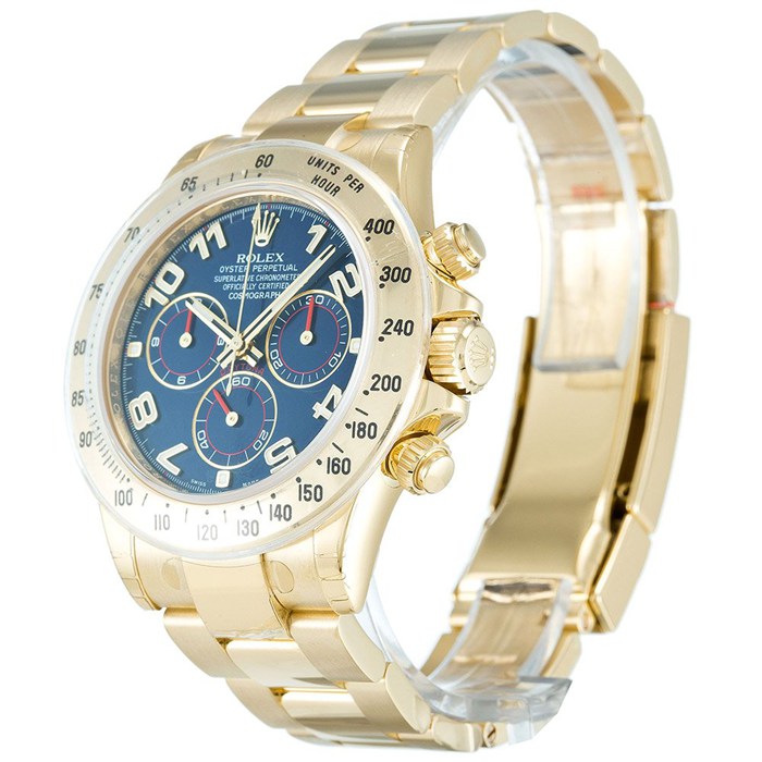 Replica Rolex Daytona Quadrante Blu 116528 - immagine 2