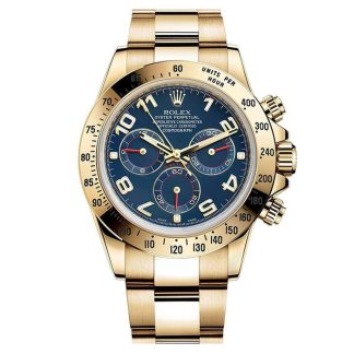 Replica Rolex Daytona Quadrante Blu 116528
