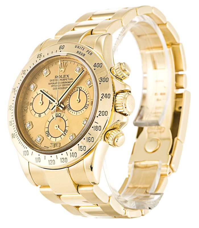 Replica Rolex Daytona Quadrante Champagne 116528 - immagine 2