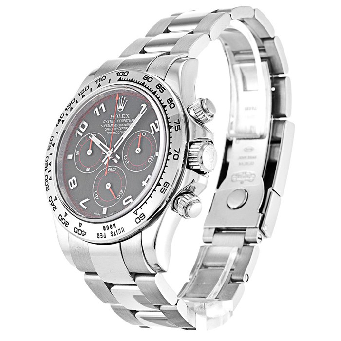 Replica Rolex Daytona Quadrante Nero 116509 - immagine 2
