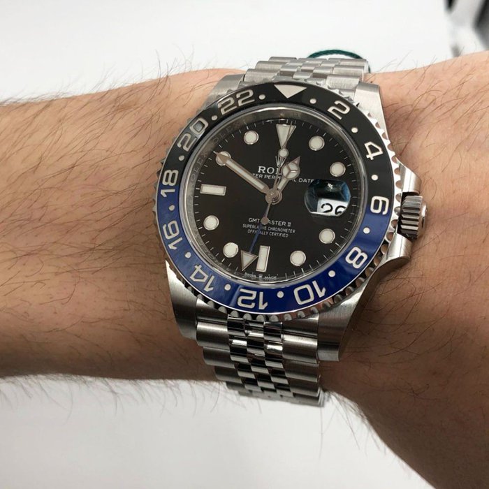 Replica Rolex GMT Master II 126710BLNR Batman - immagine 4