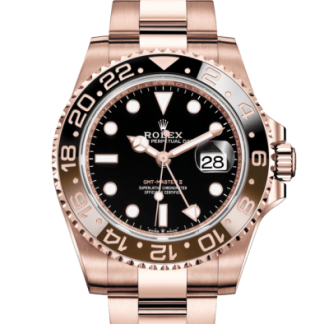 Replica Rolex GMT-Master II Oyster 40 mm Oro Everose 126715CHNR