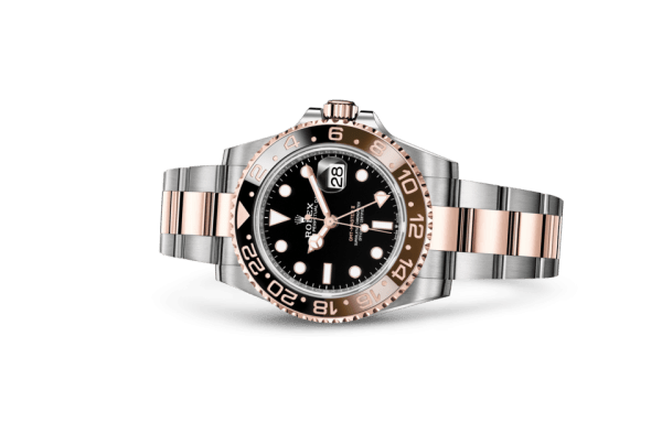 Replica Rolex GMT-Master II Oyster 40 mm Oystersteel e oro Everose 126711CHNR - immagine 2