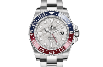 Replica Rolex GMT-Master II Oyster 40 mm oro bianco 126719BLRO