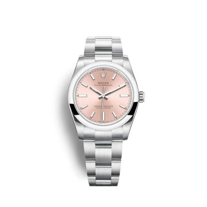 Replica Rolex Oyster Perpetual 34mm Rosa