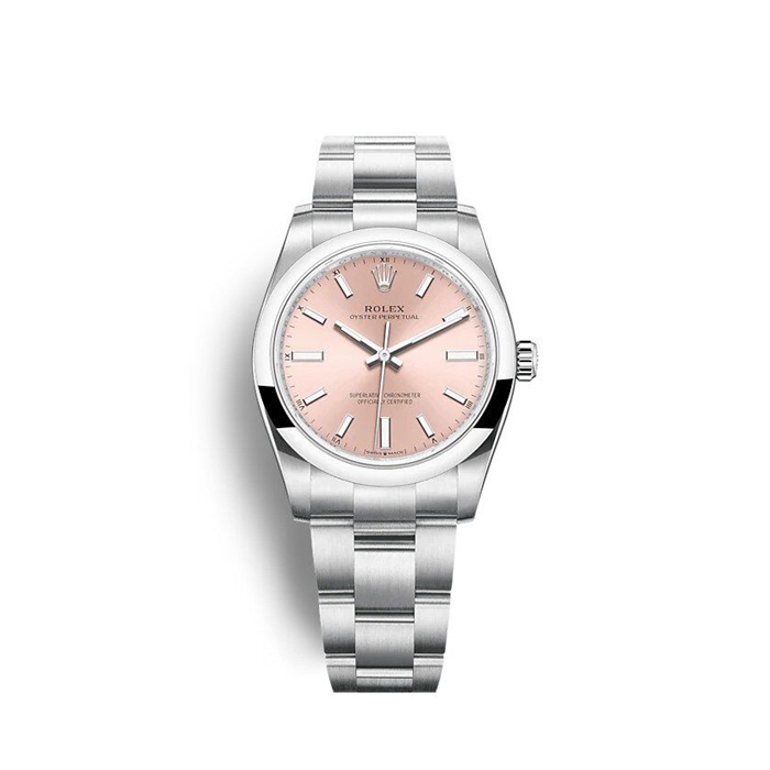 Replica Rolex Oyster Perpetual 34mm Rosa