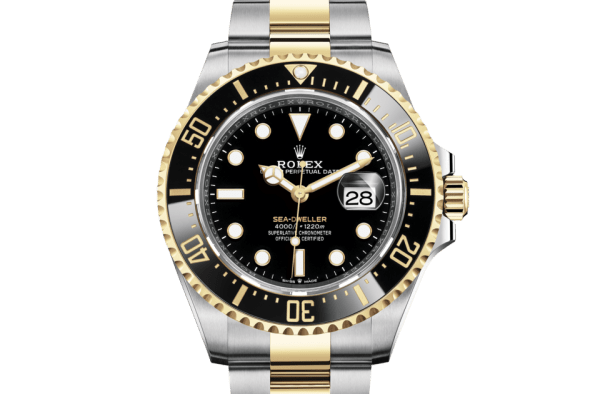 Replica Rolex Sea-Dweller Oyster 43 mm Oystersteel e oro giallo 126603