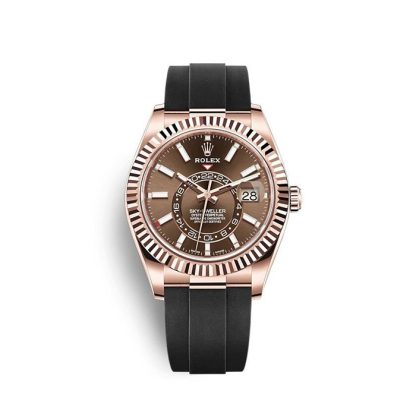 Replica Rolex Sky-Dweller 326235 Cioccolato
