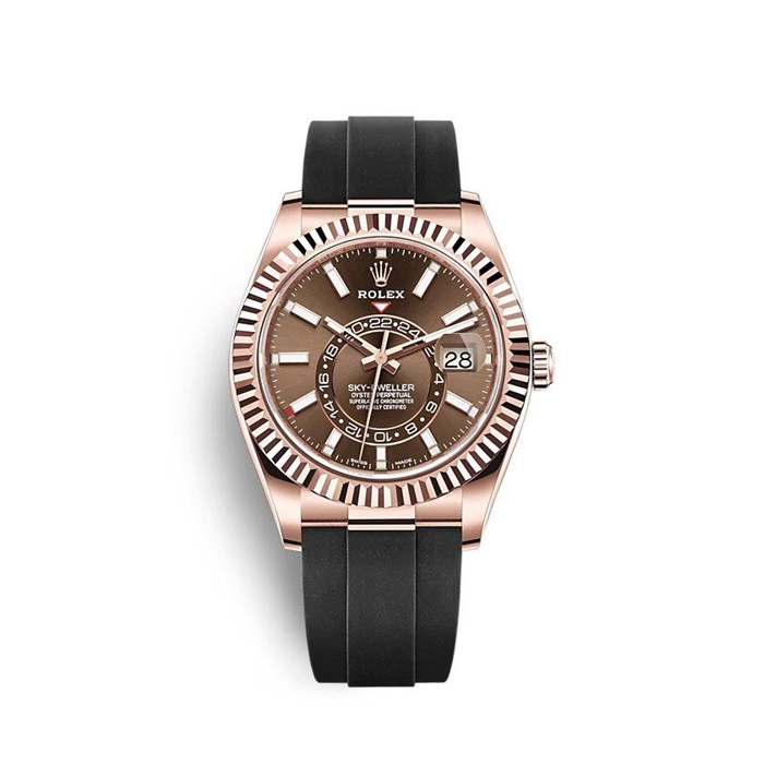 Replica Rolex Sky-Dweller 326235 Cioccolato